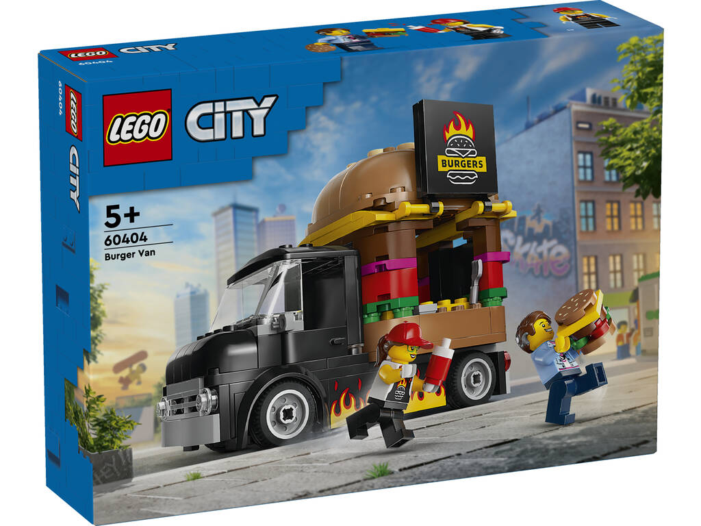 Lego City Camión Hamburguesería 60404
