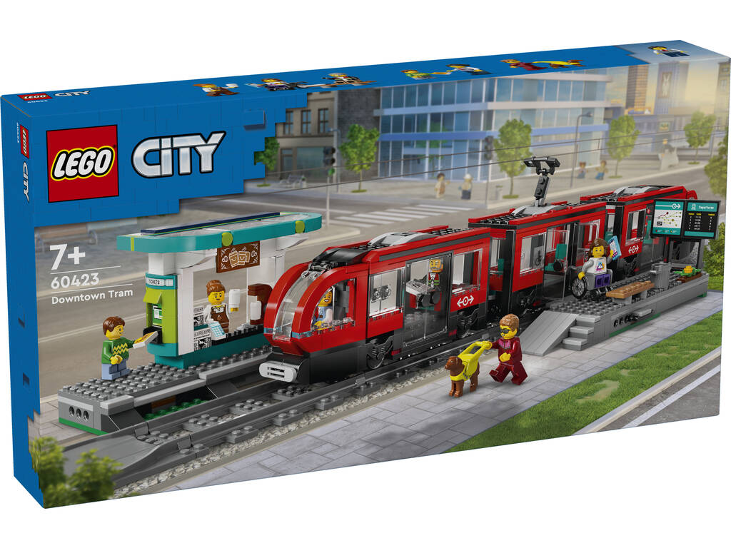 Lego City Tranvía y Estación del Centro 60423