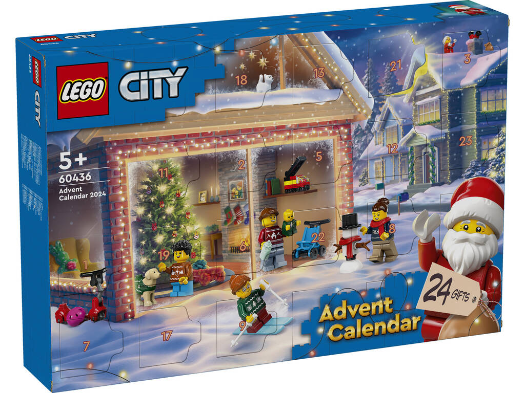 Lego City Calendário do Advento 2024 60436