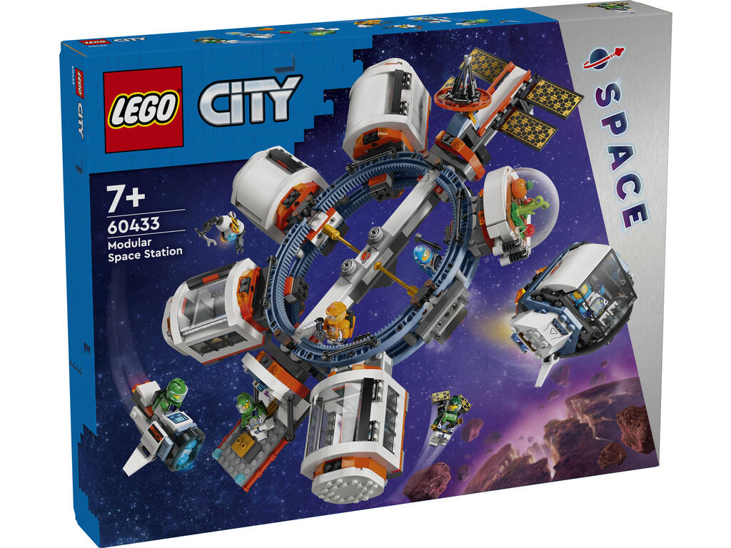 Lego City Space Estação Espacial Modular 60433