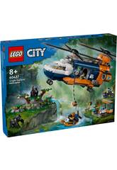 Lego City Exploration Exploradores de la Jungla: Helicóptero en Campamento 60437