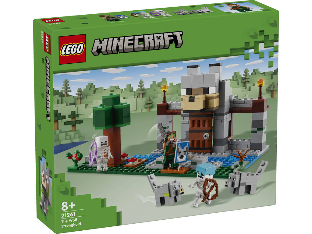 Lego Minecraft Die Wolfsfestung 21261