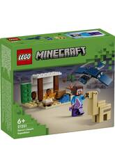 Lego Minecraft Expedition Steve va dans le désert 21251
