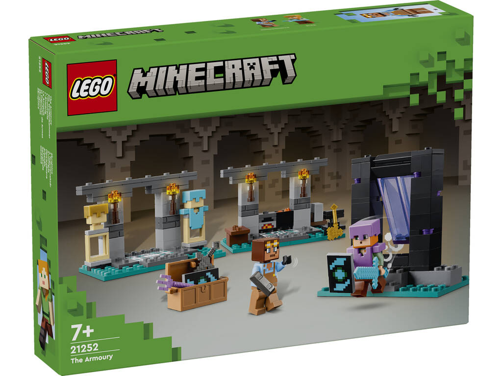 Lego Minecraft Die Waffenkammer 21252