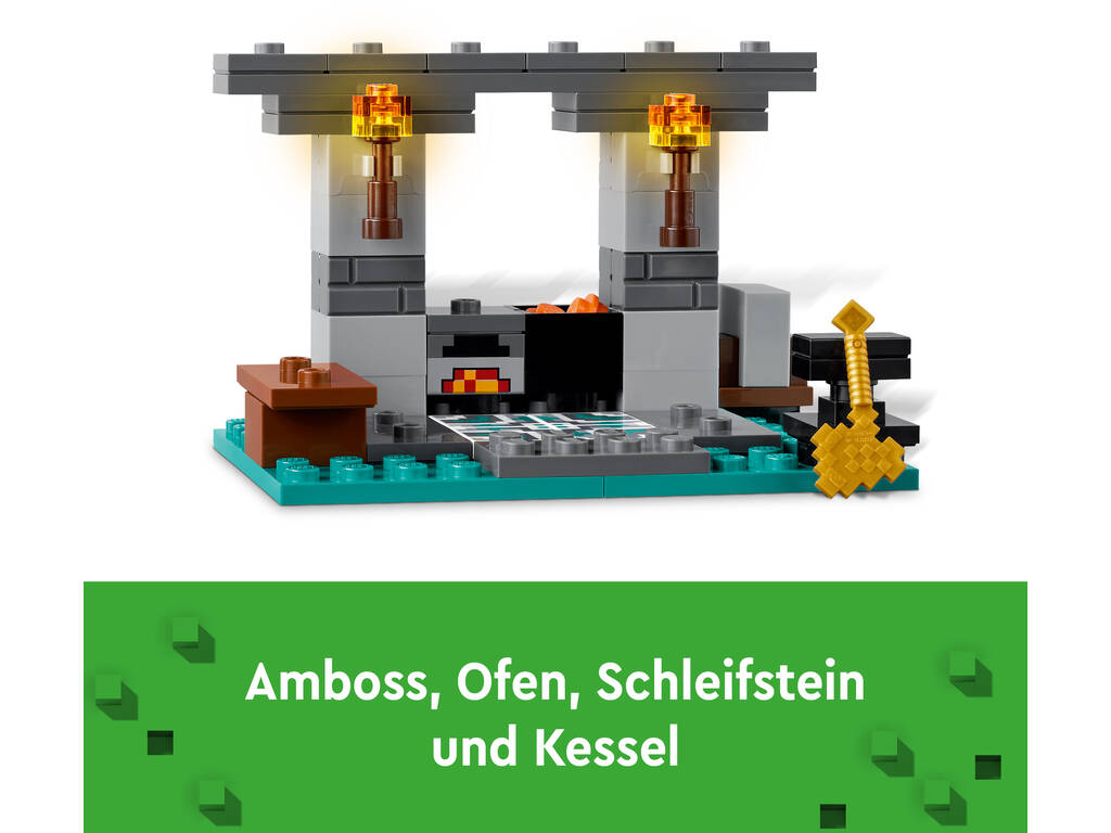 Lego Minecraft Die Waffenkammer 21252