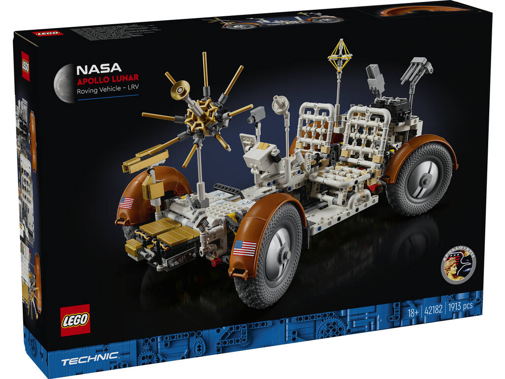 Lego Technic Vehículo de Exploración Lunar Nasa Apollo 42182