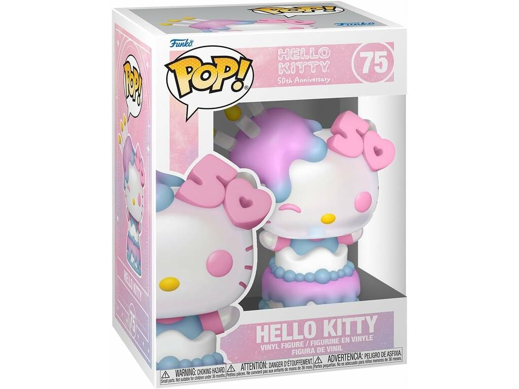 Funko Pop! Hello Kitty 50º Aniversário Figura Hello Kitty 76089