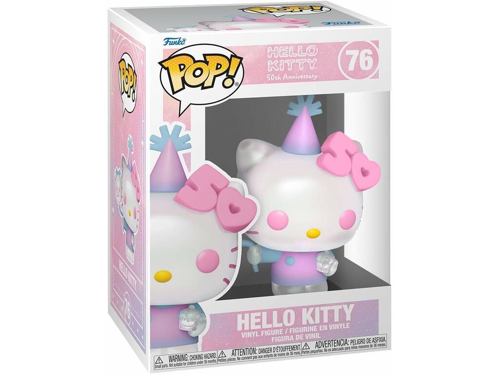 Funko Pop! Hello Kitty 50º Aniversário Figura Hello Kitty 76090