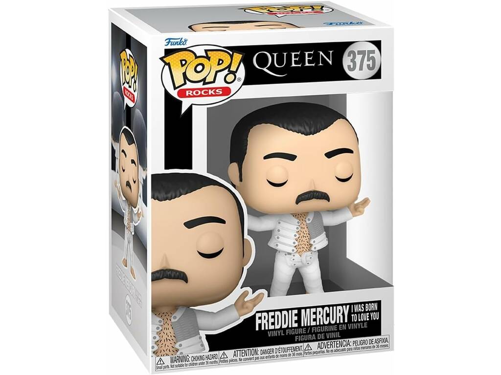 Funko Pop! Rocks Queen Figure Freddie Mercury I Was Born To Love You 75375