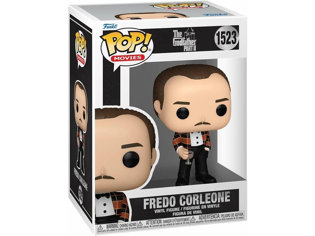 Funko Pop ! Movies Le Parrain Partie II Fredo Corleone Figure 75935