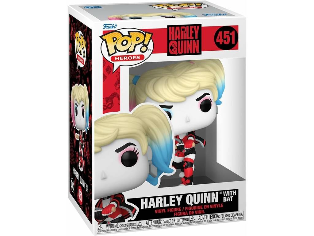 Funko Pop Heroes Harley Quinn con Bate 65614