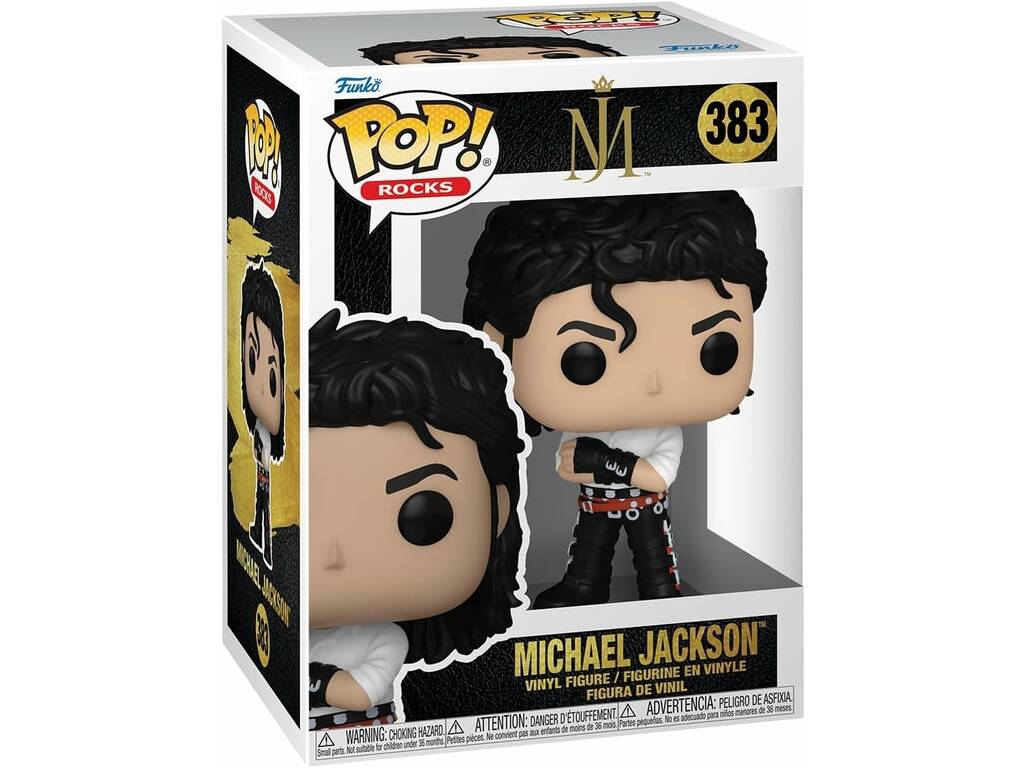 Funko Pop Rocks Michael Jackson 75386