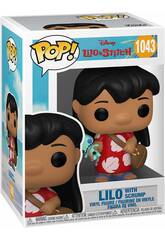 imagen Funko Pop Disney Lilo y Stitch Figura Lilo con Scrump 55614