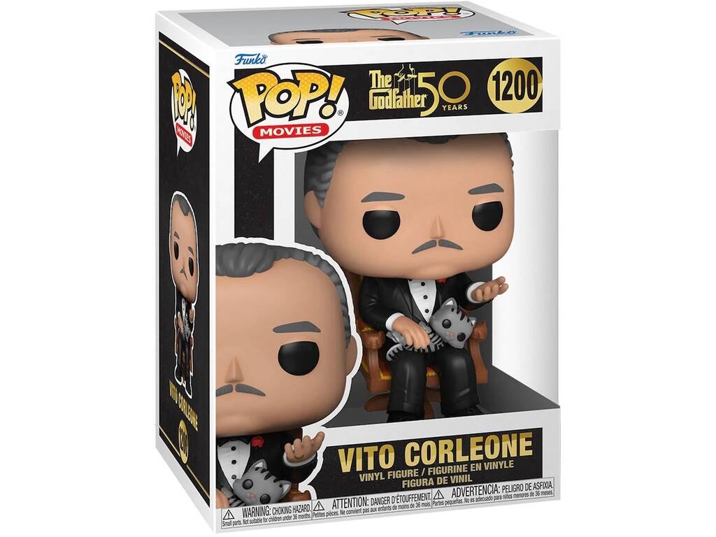 Funko Pop Movies The Godfather 50th Anniversary Figura di Vito Corleone 61529