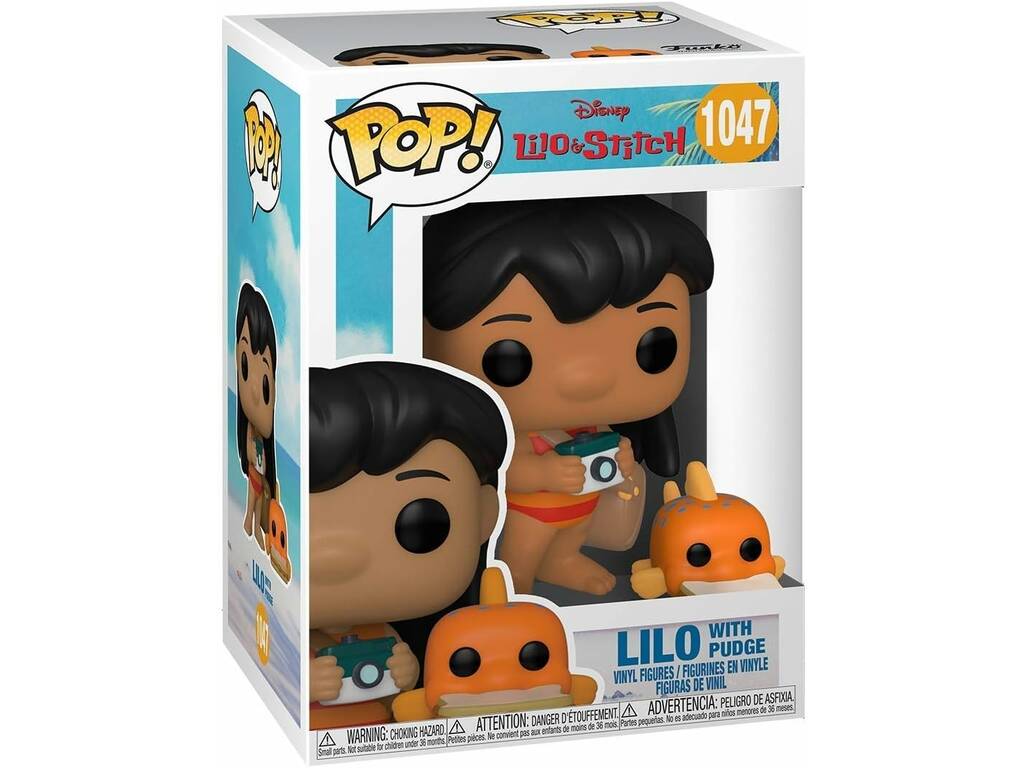 Funko Pop Disney Lilo e Stitch Figura Lilo con Pudge 55621