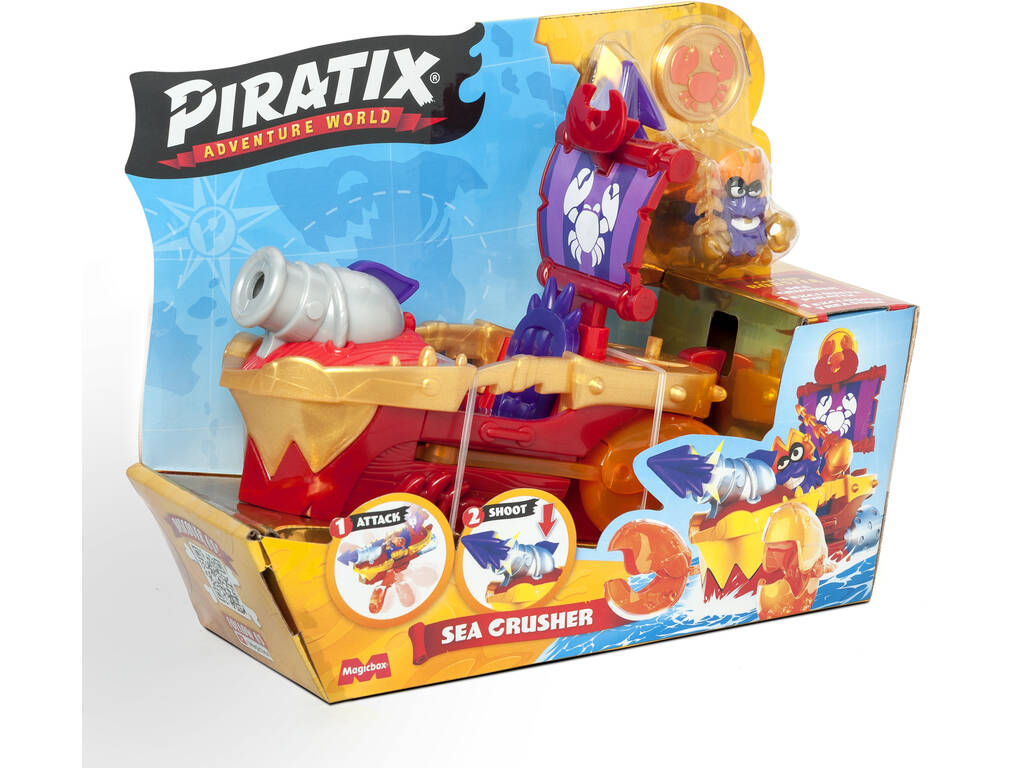 Piratix Sea Crusher Magic Box PPXSP114IN20