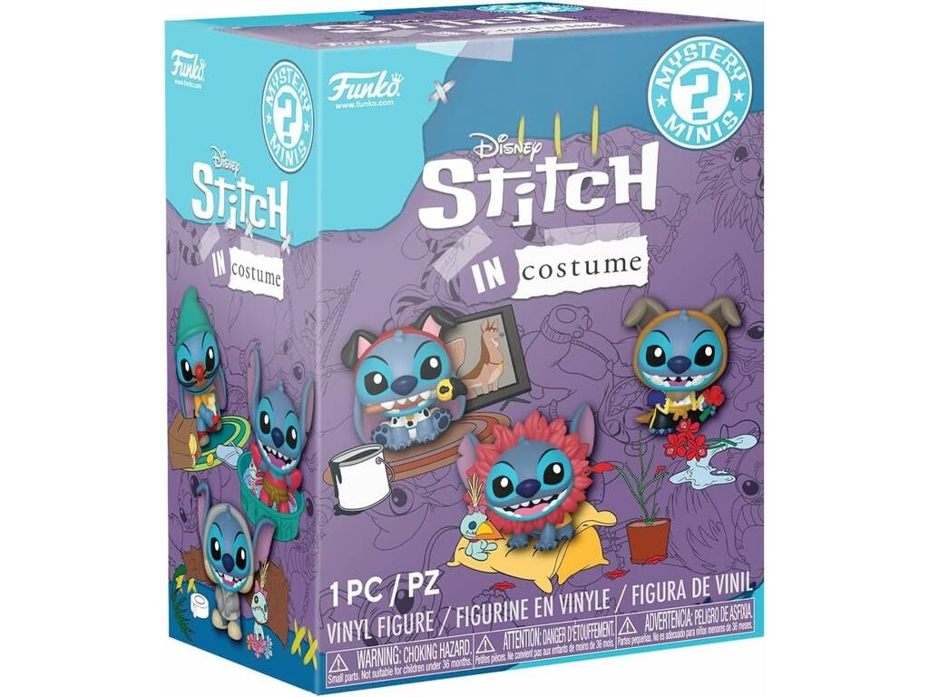 Funko Mystery Minis Stitch In Costume Figurine Surprise 76081