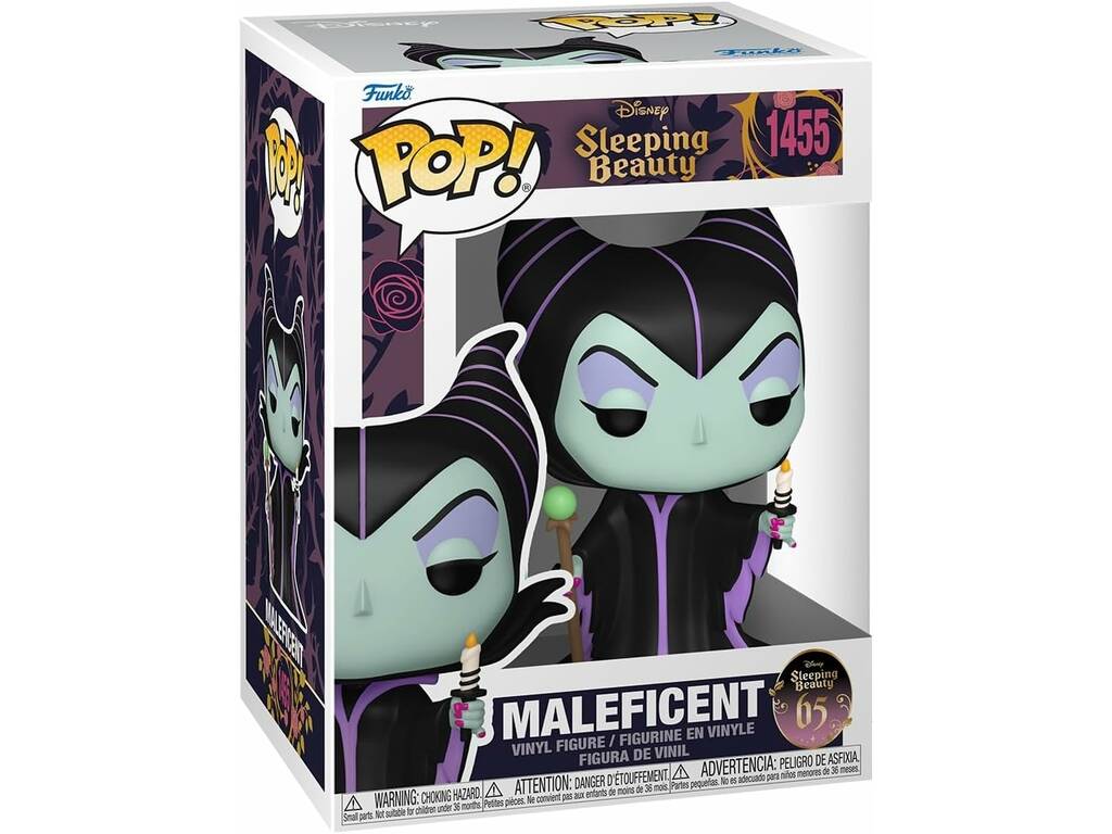 Funko Pop La Belle au Bois Dormant 65ème Anniversaire Figure Maléfique 78182