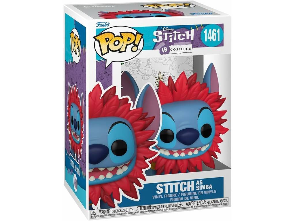 Funko Pop Stitch In Costume Figura Stitch come Simba 75164