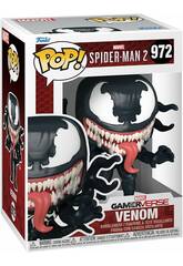 Funko Pop Marvel Spiderman 2 Figura Venom GamerVerse con Cabeza Oscilante 76110