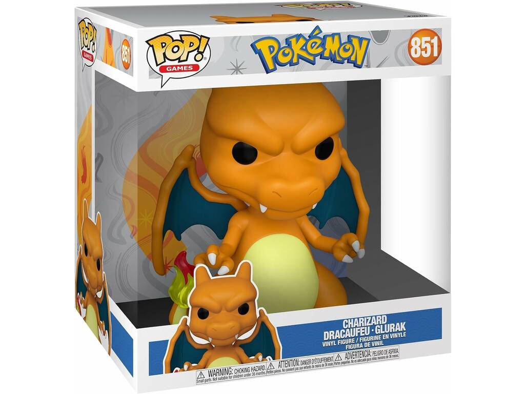 Funko Pop Jeux Charizard Jumbo 74224