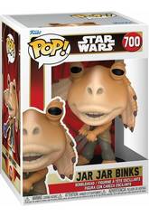 Funko Pop Star Wars Jar Jar Binks Figur mit schwingendem Kopf 76017