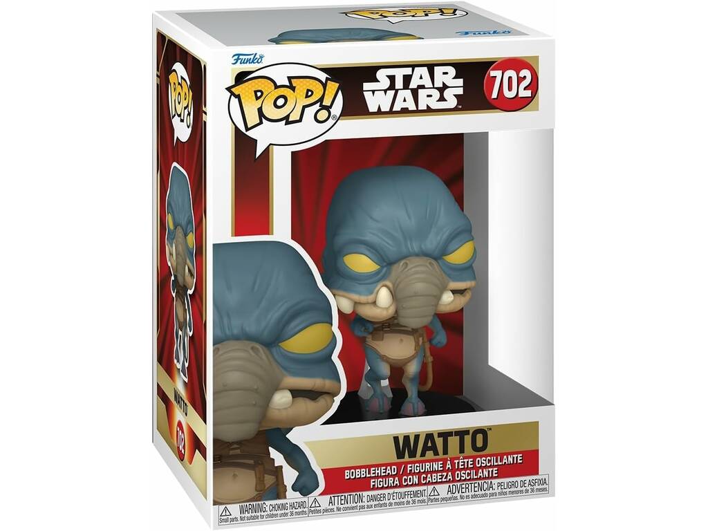 Funko Pop Star Wars Watto Figur mit schwingendem Kopf 76021