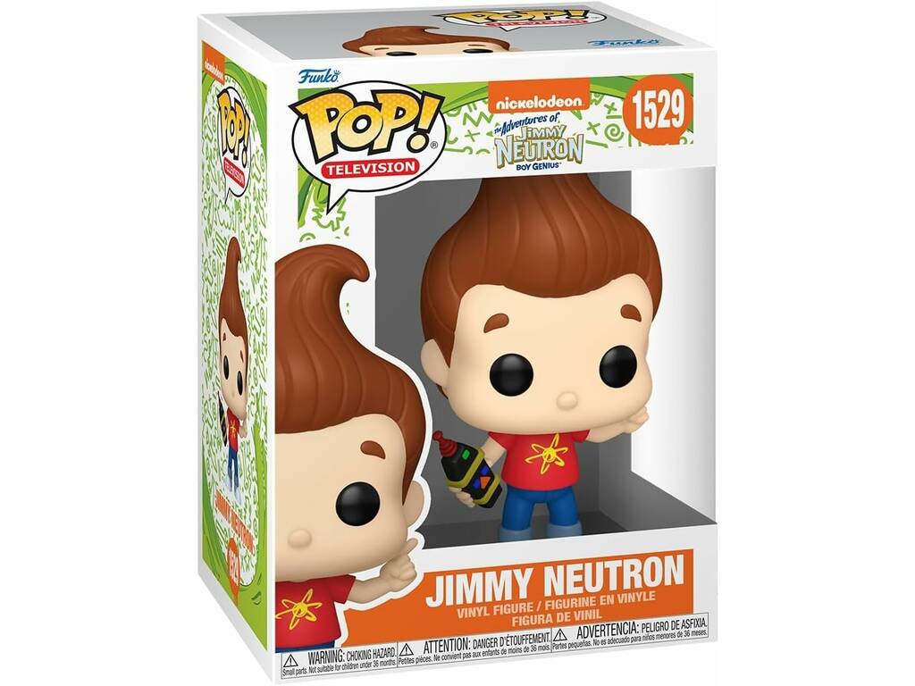 Funko Pop Television Nickelodeon Jimmy Neutron Figure Special Edition 75741