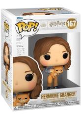 imagen Funko Pop Harry Potter Figura Hermione Granger con Crookshanks