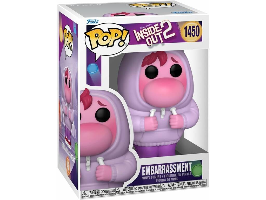 Funko Pop Inside Out 2 Disney Pixar Figura Vergogna 75999