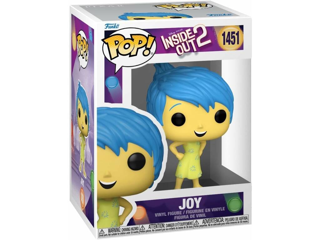 Funko Pop Inside Out 2 Disney Pixar Figure Joy 75600