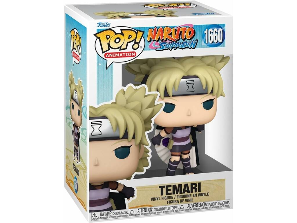 Funko Pop Animation Naruto Shippuden Figur Temari