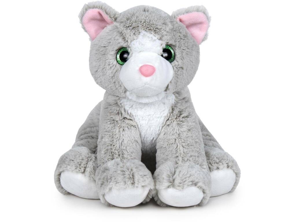 Peluche Nature Collection Softies Chat 24 cm. Famosa 760021801