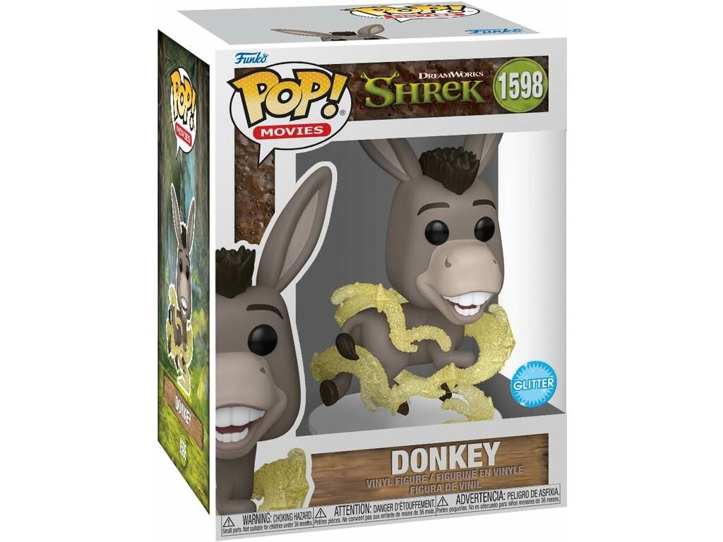 Funko Pop Movies Shrek Glitter Donkey Figure 81172