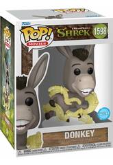 imagen Funko Pop Movies Shrek Figura Asno con Purpurina 81172