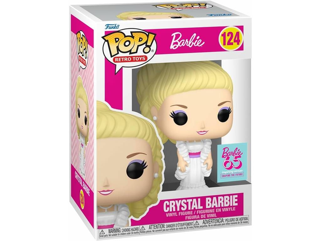 Funko Pop Retro Toys Barbie Figura Crystal Barbie 75158