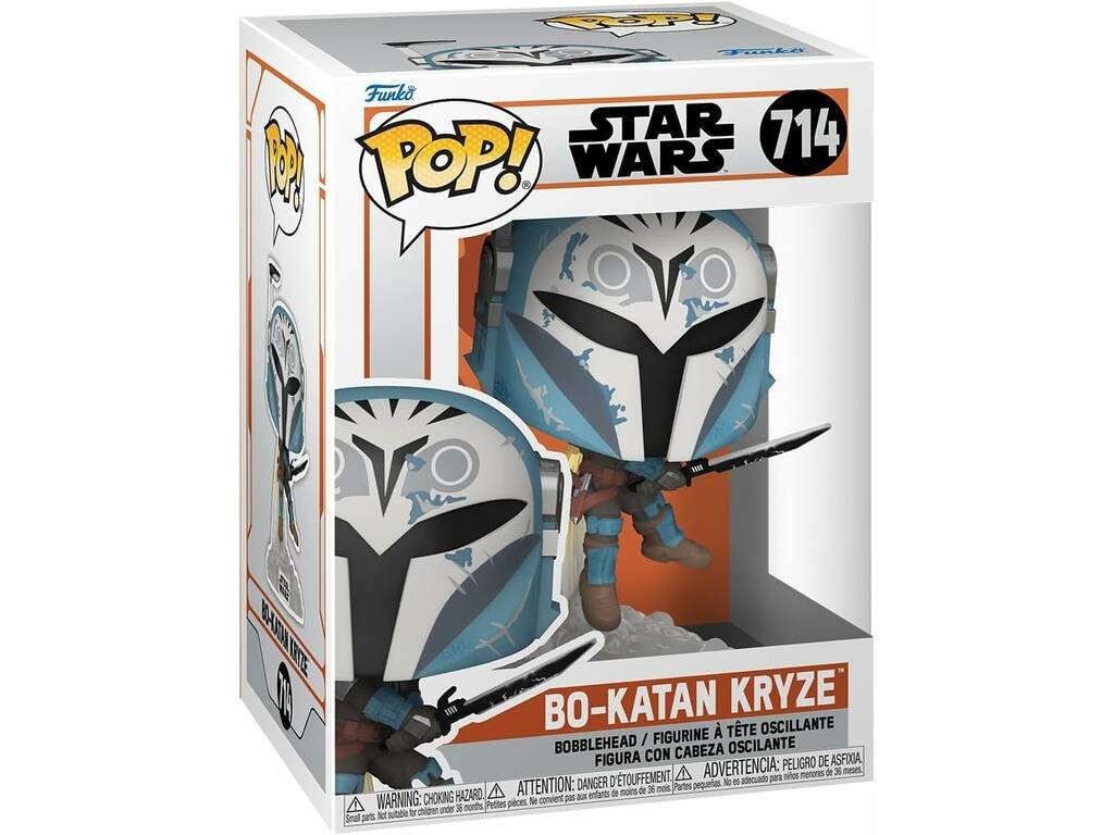 Funko Pop Star Wars Figura Bo-Katan Kryze com Cabeça Oscilante 80003