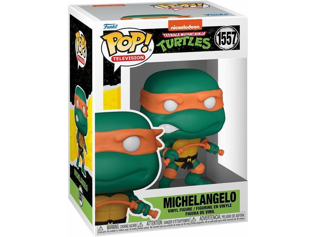 Funko Pop Television Tortugas Ninja Figura Michelangelo 78050