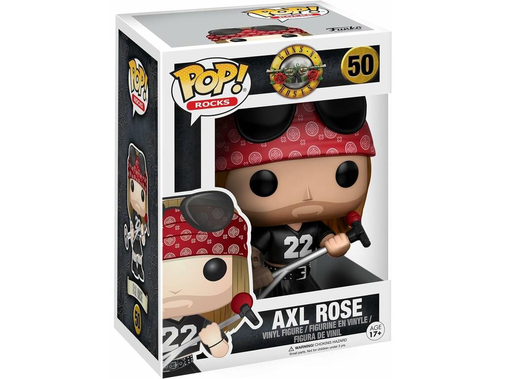 Funko Pop Rocks Guns N' Roses Figura Axl Rose 10688