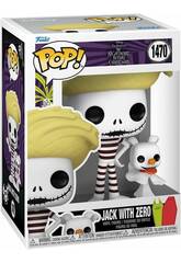 imagen Funko Pop Figurine Jack de Nightmare Before Christmas avec Zéro