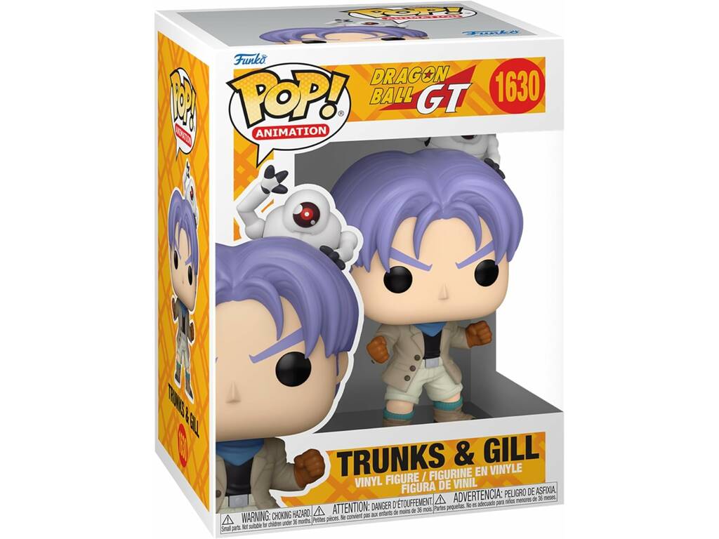 Funko Pop Animation Dragon Ball GT Figura Trunks y Gill 72092