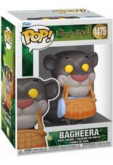 imagen Funko Pop El Libro de la Selva Figura Bagheera con Cesta 80786