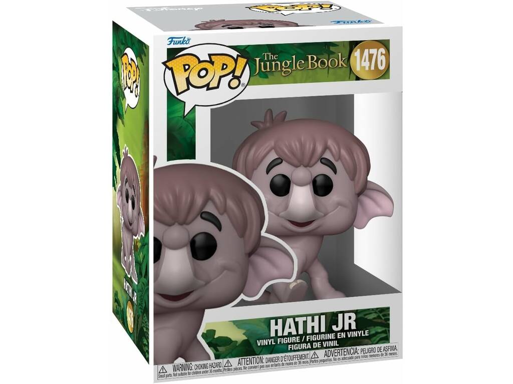 Funko Pop O Livro da Selva Figura Hathi JR 80788