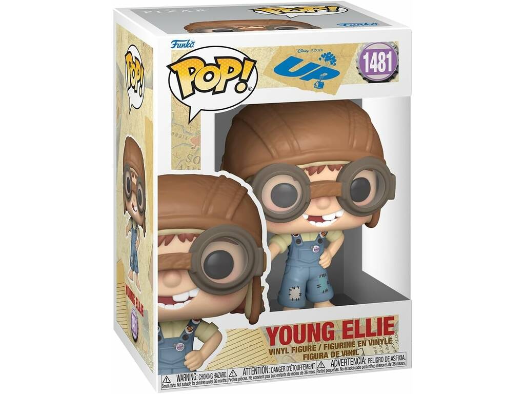 Funko Pop Disney Pixar Up Figura Giovane Ellie 80839