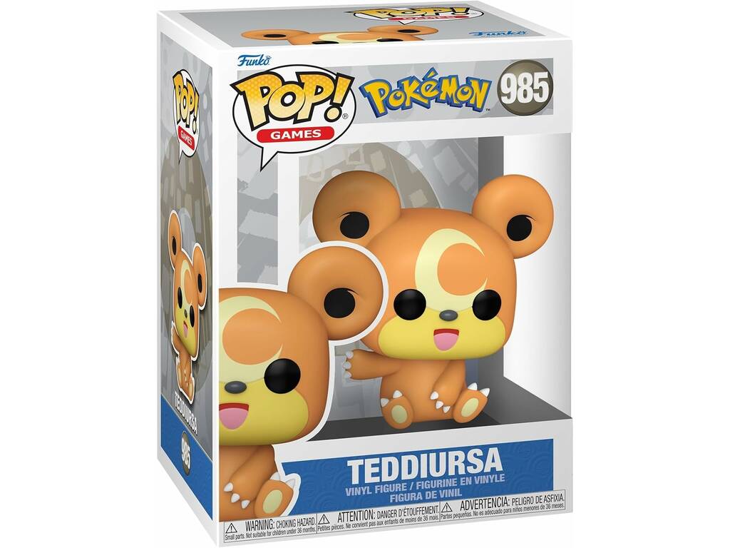 Funko Pop Games Pokémon Figura Teddiursa 70936