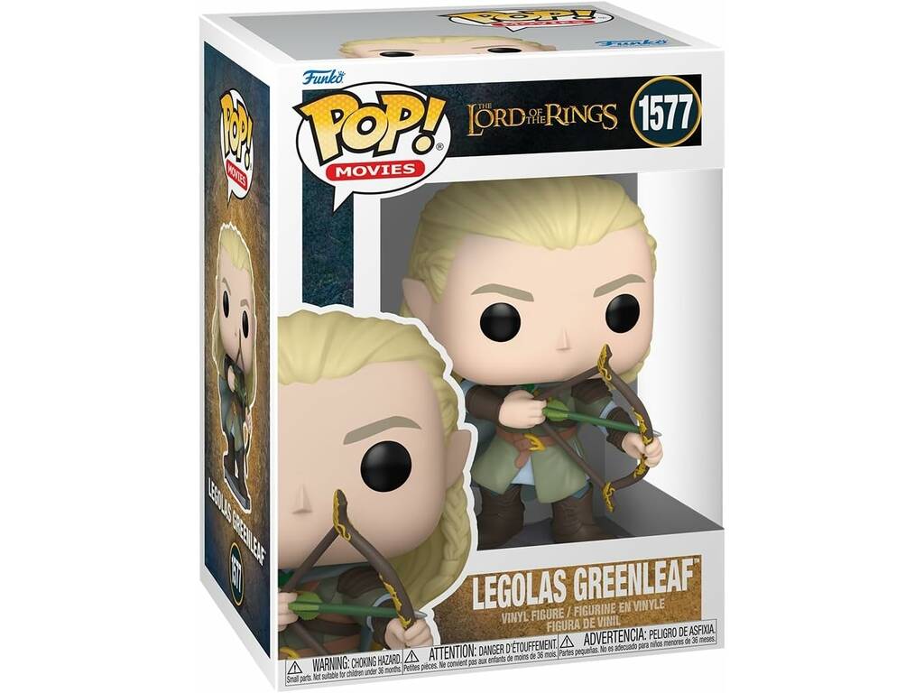 Funko Pop Movies O Senhor dos Anéis Figura Legolas Greenleaf 80831