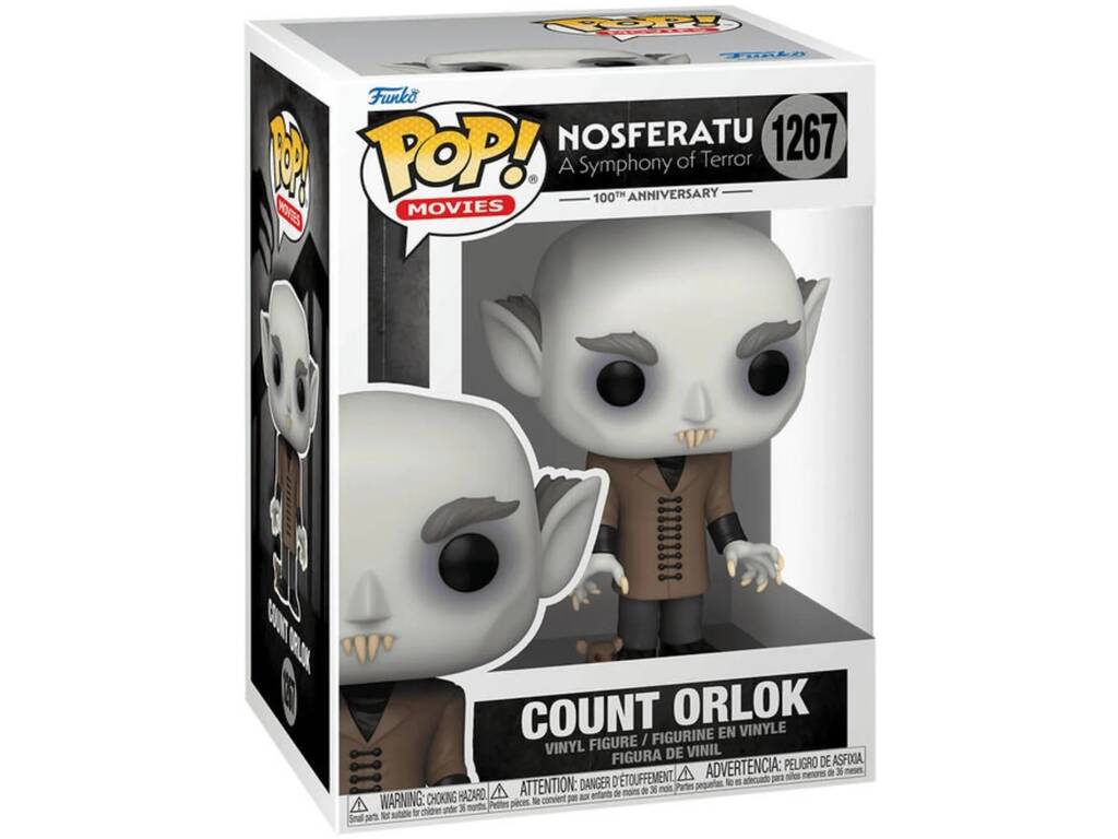 Funko Pop Movies Nosferatu A Symphony of Terror Figure du comte Orlok 65617