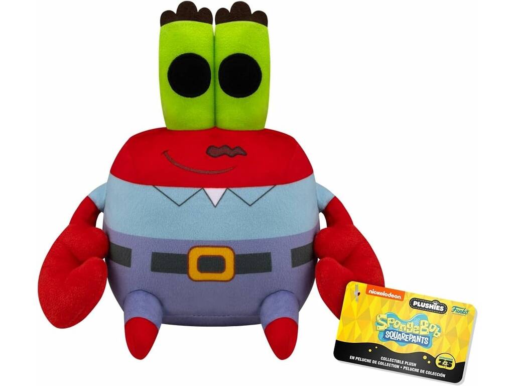 Funko Plush SpongeBob 25° Anniversario Peluche Mr.Krabs 7” 78313