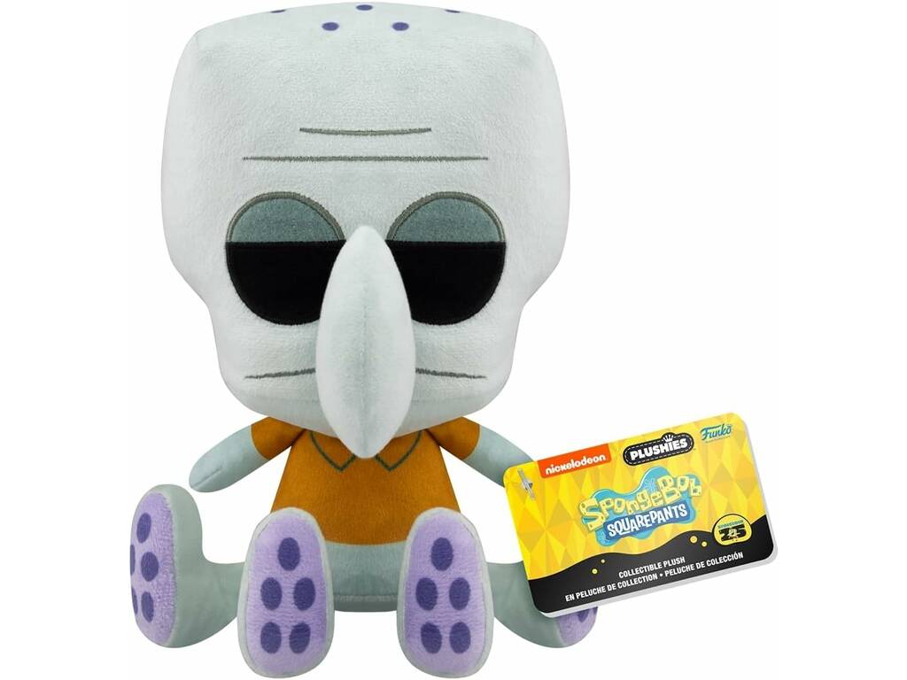 Funko Peluche Bob l'éponge 25ème Peluche Bob l'éponge Squidward 7