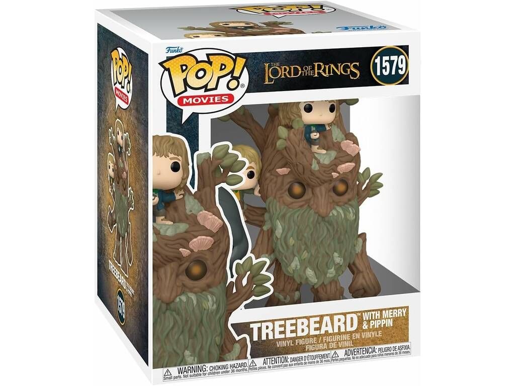 Funko Pop Movies O Senhor dos Anéis Figura Ent com Merry e Pippin 80834